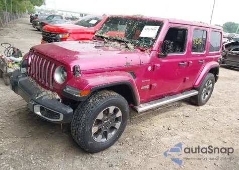 2021 Jeep Wrangler Unlimited Sahara 4X4 from USA, damaged, VIN 1C4HJXEG1MW840676